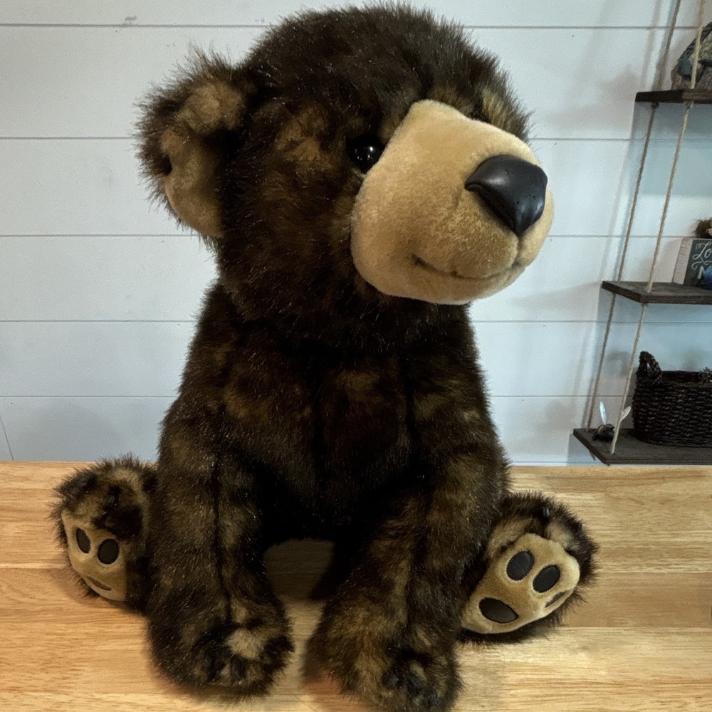 Animal Alley Brown Bear Plush Stuffed Animal 15" TRU Exclusive 2000 PA-8806